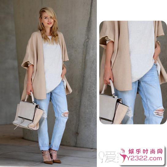 打底衫羊毛衫如何搭配衣服_Y2OOO.COM第4张