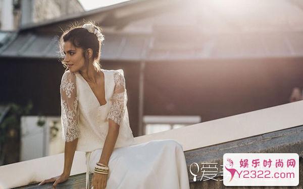 法国Laure De Sagazan 发布2016年婚纱系列广告大片1_m.y2ooo.com