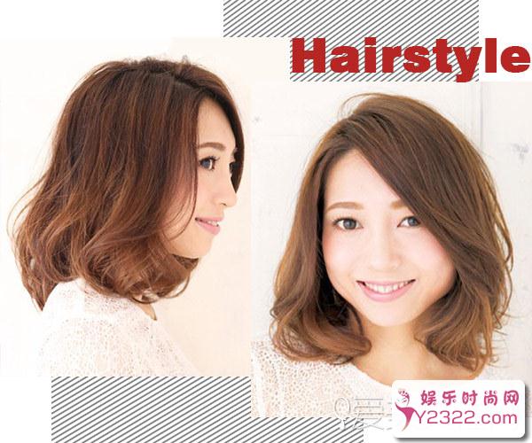 圆脸妹子搭配怎样的发型?快来围观9款适合圆脸妹子刘海_Y2OOO.COM第7张