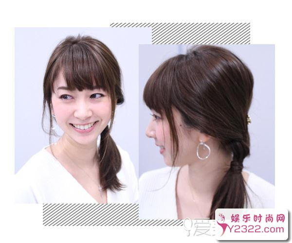 以为马尾就只能是中学时代常见的简简单单束起来的马尾_Y2OOO.COM第5张