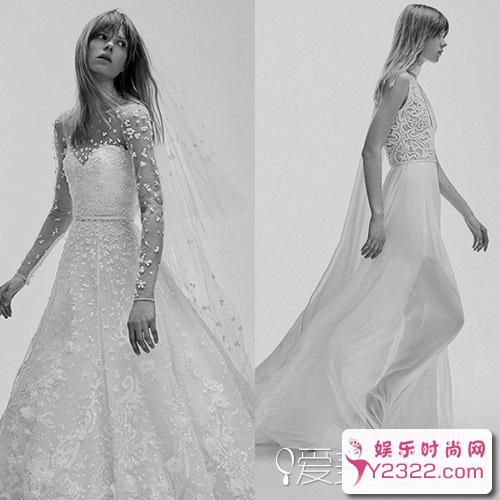 精美刺绣、奢华蕾丝，非传统的婚纱设计_m.y2ooo.com