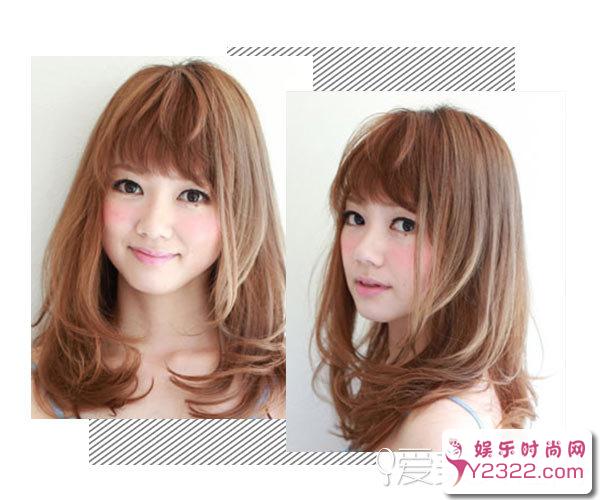 9款蓬松日系长卷发,轻松解决额头窄脸宽的问题_Y2OOO.COM第5张