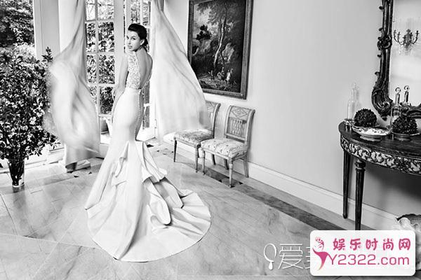 Carolina Herrera释出2016春夏婚纱系列广告大片1_m.y2ooo.com