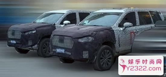 上汽大通D90谍照曝光 将装备分时四驱系统_m.y2ooo.com