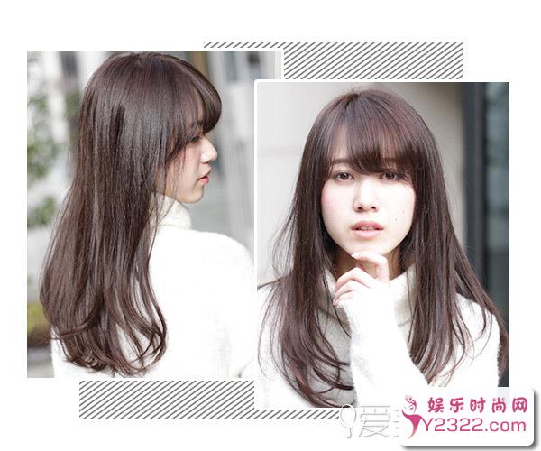 几款彰显个性的时尚齐刘海直发,不知能否让你心动呢?_Y2OOO.COM第6张