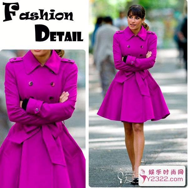  给冬天来点"颜色" 绚丽冬装穿起来 