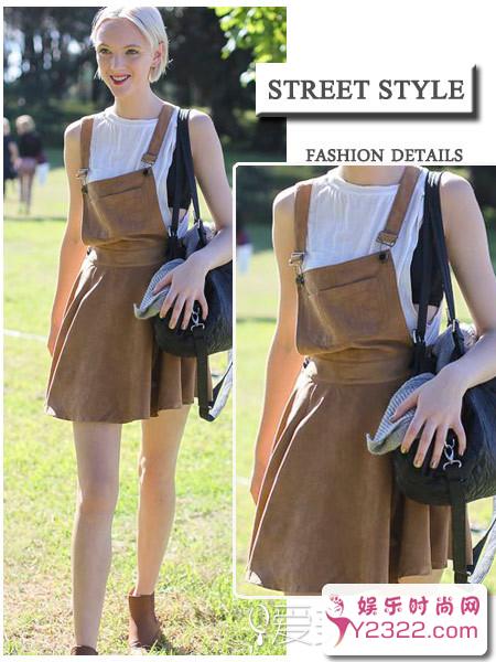 轻松减龄扮嫩必备单品 美萌十足背带裙快get_Y2OOO.COM第5张