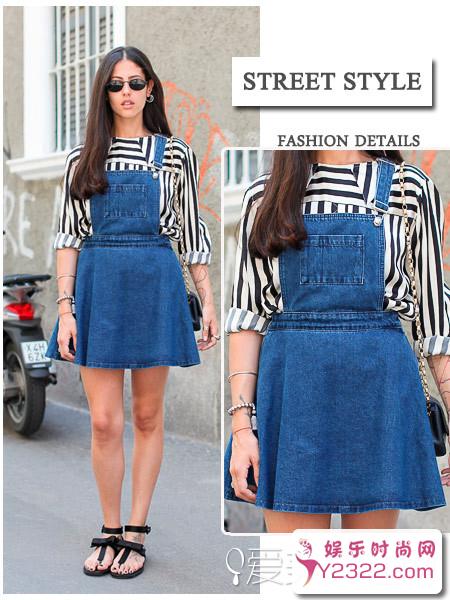 轻松减龄扮嫩必备单品 美萌十足背带裙快get_Y2OOO.COM第8张