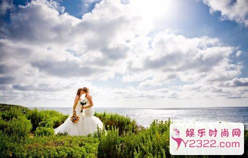 唯美的海景婚纱照图片大全 轻松出大片效果_Y2OOO.COM第7张