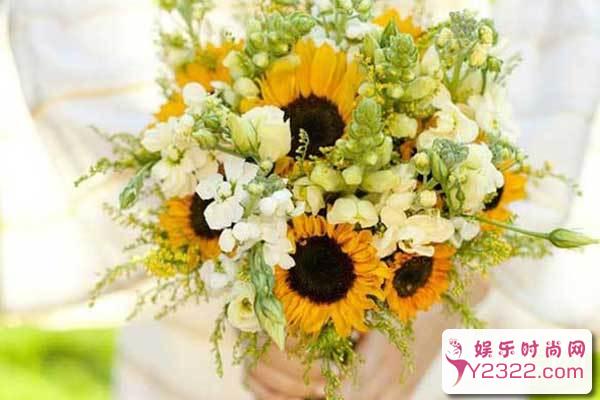 让幸福像花儿一样绽放 向日葵主题婚礼布置效果图_Y2OOO.COM第2张