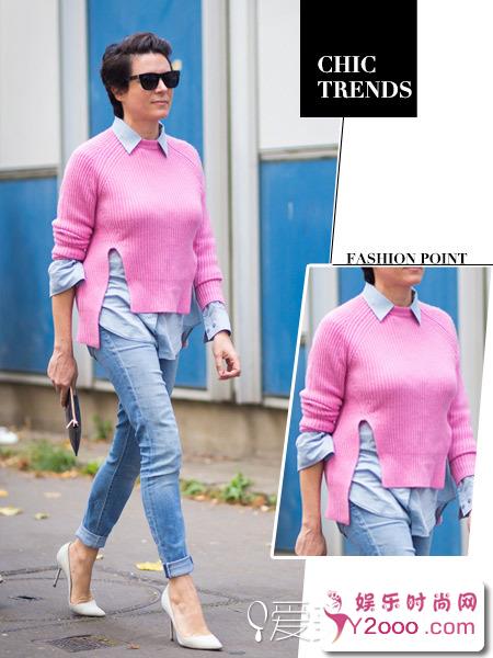牛仔衬衫如何搭出新意来 5招教你搭出不同风格_Y2OOO.COM第3张