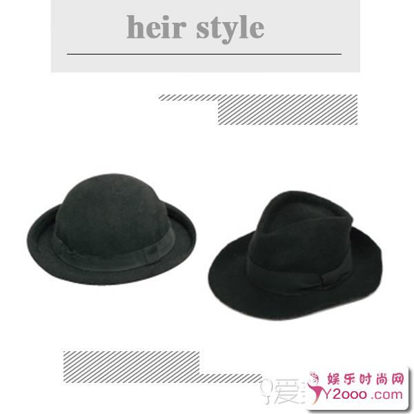 两款简单可爱的戴帽子发型 保暖美腻两不误_Y2OOO.COM第1张