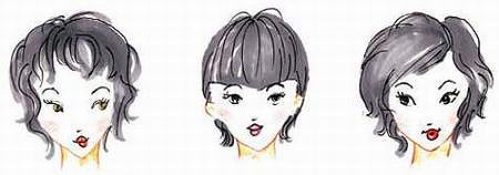 什么样的脸型适合什么样的刘海图片_第2页_m.y2ooo.com