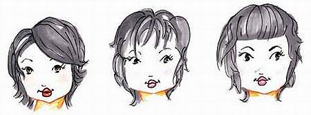 什么样的脸型适合什么样的刘海图片_第2页_m.y2ooo.com