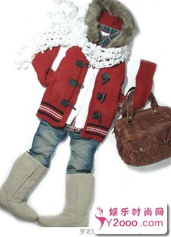 初冬毛衣如何搭配穿出时髦感图_Y2OOO.COM第1张