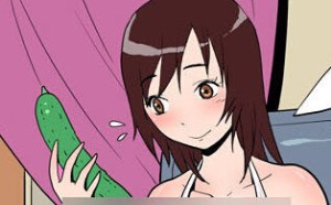 色系军团邪恶漫画：黄瓜妹妹好喜欢的样子
