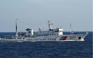 中国海警船巡航钓鱼岛 日本渔民不敢再去捕鱼 中国海警船巡航钓鱼岛 日本渔民不敢再去捕鱼