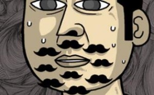 韩国色系军团内涵漫画：胡须助生剂 长出好性感的胡子 