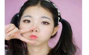 元气少女妆的画法步骤图解 打造清纯可爱美女