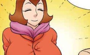 魔法让胸变大的漫画之围巾的妙用 邪恶漫画